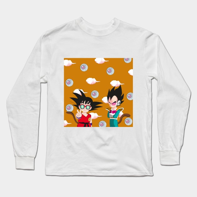 Dragon Ball Long Sleeve T-Shirt by T2winsdesign